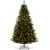 Raz 7.5' or 9' Pre-Lit Fraser Fir with C7 Bulbs Christmas Tree -4