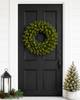 Raz 28" Real Feel Pre-Lit Douglas Fir Christmas Wreath W4604829-2
