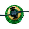 Kurt Adler 15' UL 7L LED Multicolor Jumbo Glittered C9 Bulb Christmas Light Set UL1759 -2