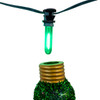 Kurt Adler 15' UL 7L LED Multicolor Jumbo Glittered C9 Bulb Christmas Light Set UL1759 -4