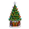 Kurt Adler 15" USB LED Lighted Ceramic Christmas Tree Table Lamp USB0403