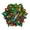 Kurt Adler 15" USB LED Lighted Ceramic Christmas Tree Table Lamp USB0403 -2