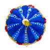 Kurt Adler Bellissimo Red, White & Blue Hot Air Balloon Glass Christmas Ornament BELL0063 -6