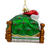 Kurt Adler Noble Gems™ 4" Sleeping Santa Glass Christmas Ornament NBX0201 -3