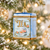 Kurt Adler Noble Gems™ 3.25" Tea Container Glass Christmas Ornament NBX0177-2