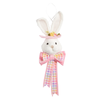 Raz 27" Blue or Pink Rabbit Door Hanger Easter Decoration -3