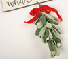 Primitives By Kathy 5" You Know What To Do Felt Mistletoe Christmas Ornament 102924-2