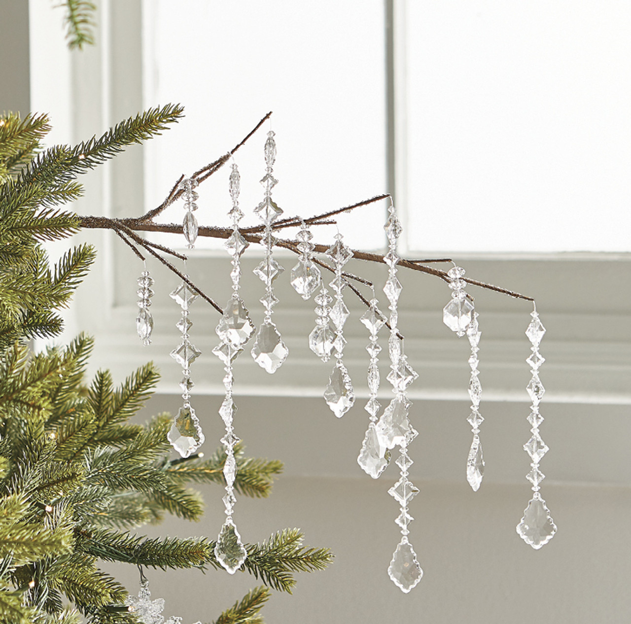 20 Pack Of 4 9 Spun Glass Icicle Christmas Ornaments Christmas Tree Ornaments Unique