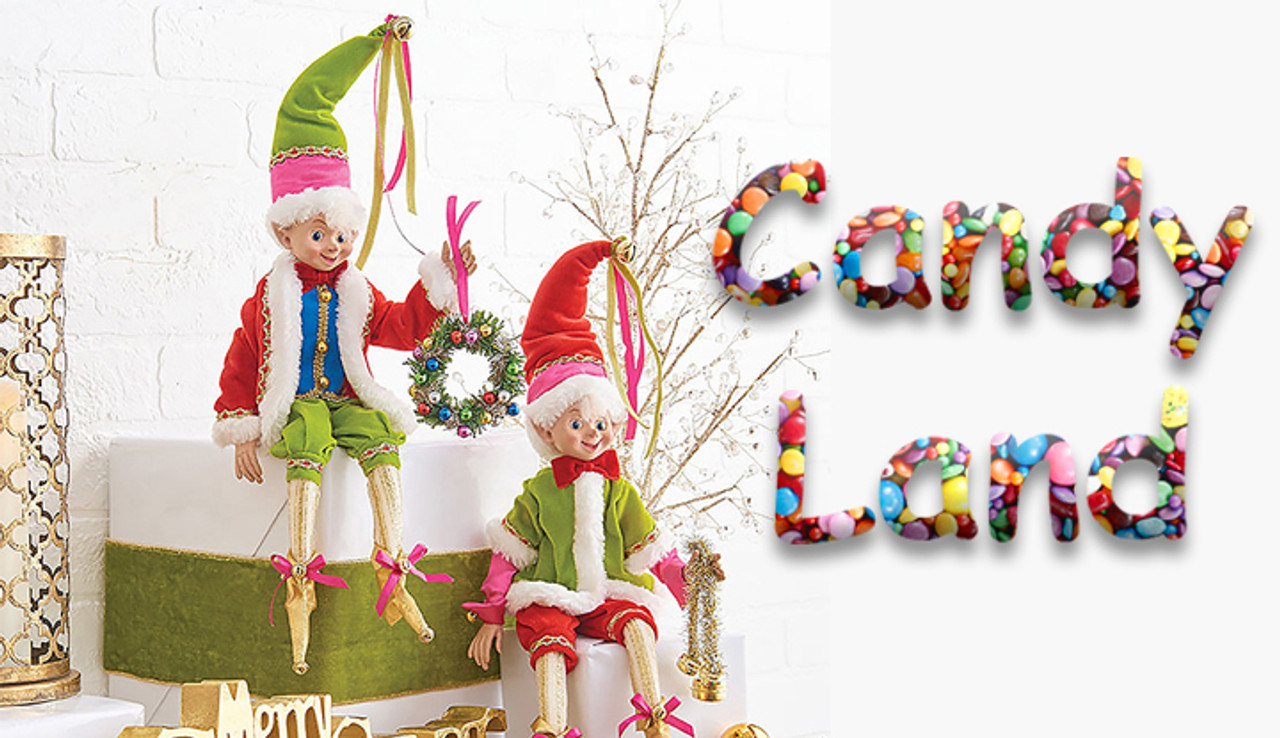 candyland christmas outdoor decorations ideas