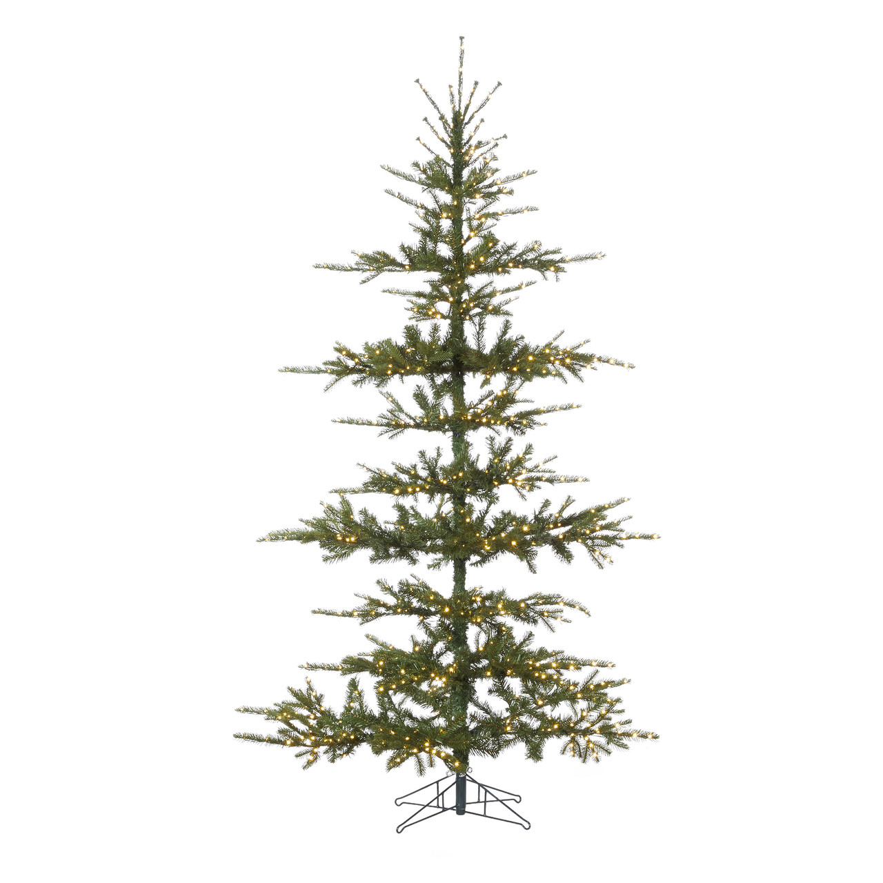 pre lit noble fir christmas tree