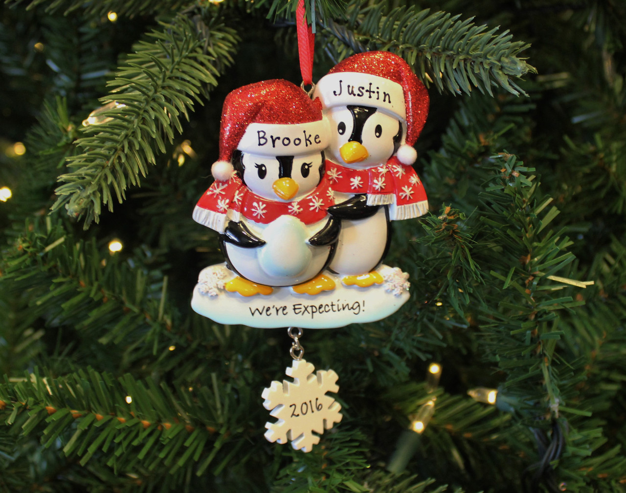 christmas ornaments for expecting parents