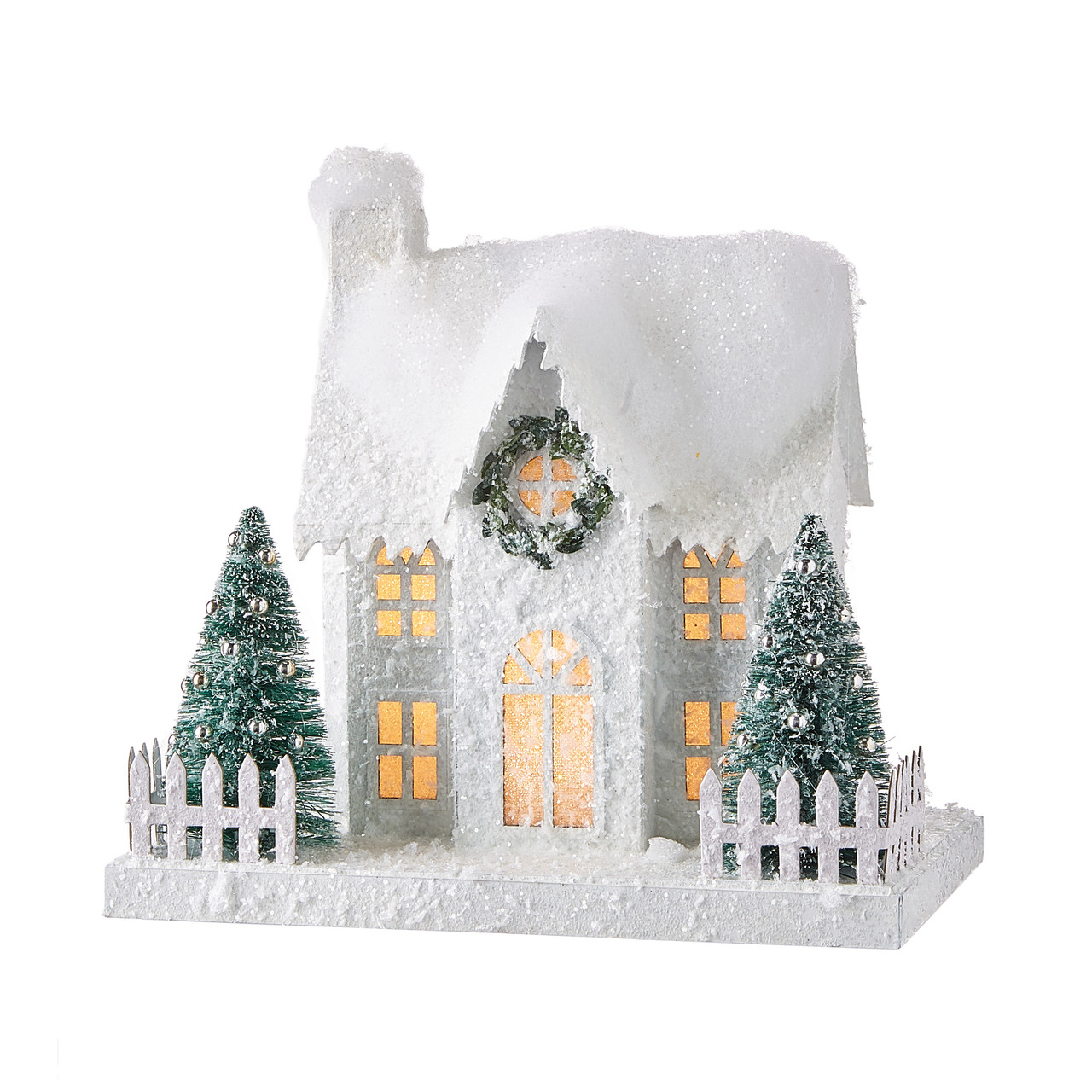 battery operated christmas house