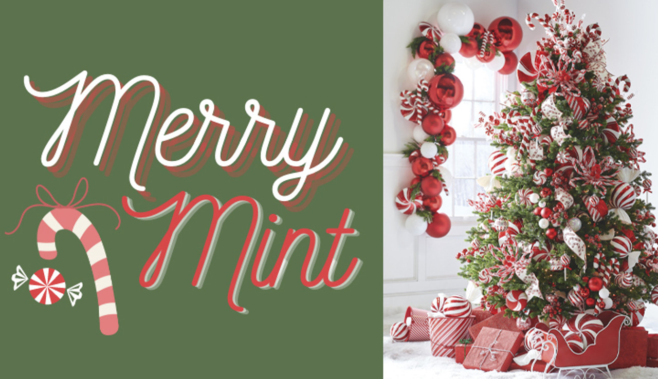 DEMDACO Mint Green Tree with Candy Cane 6.5 x 3 Blown Glass Decorative Hanging Ornament DEMDACO Mint Green Tree with Candy Cane 6.5 x 3 Blown Glass Decorative Hanging Ornament
