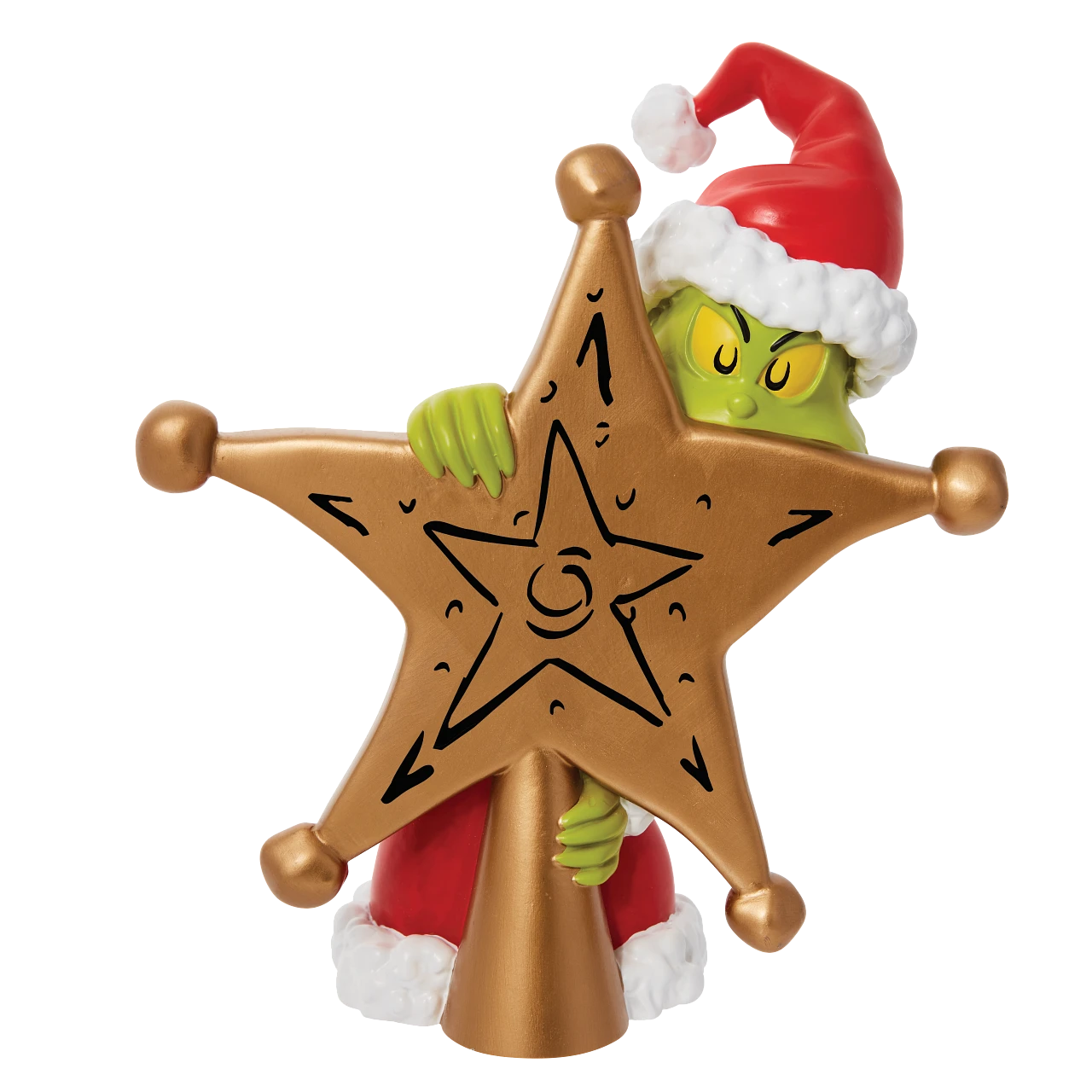 grinch christmas tree clipart