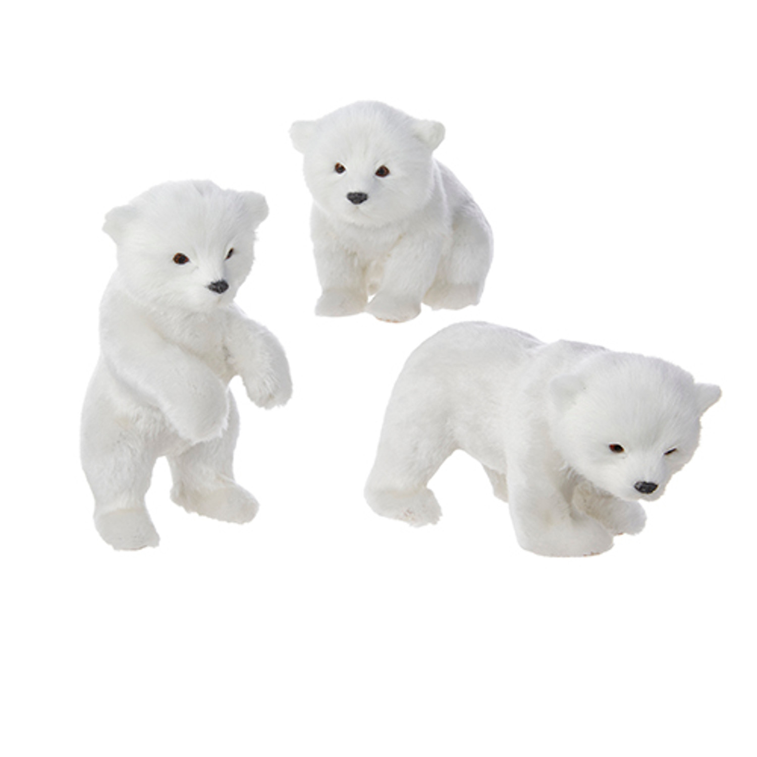 Ornement de Noël Raz 6.25 Polar Bear Cub, Raz Imports, Raz Christmas, Ornement de Noël