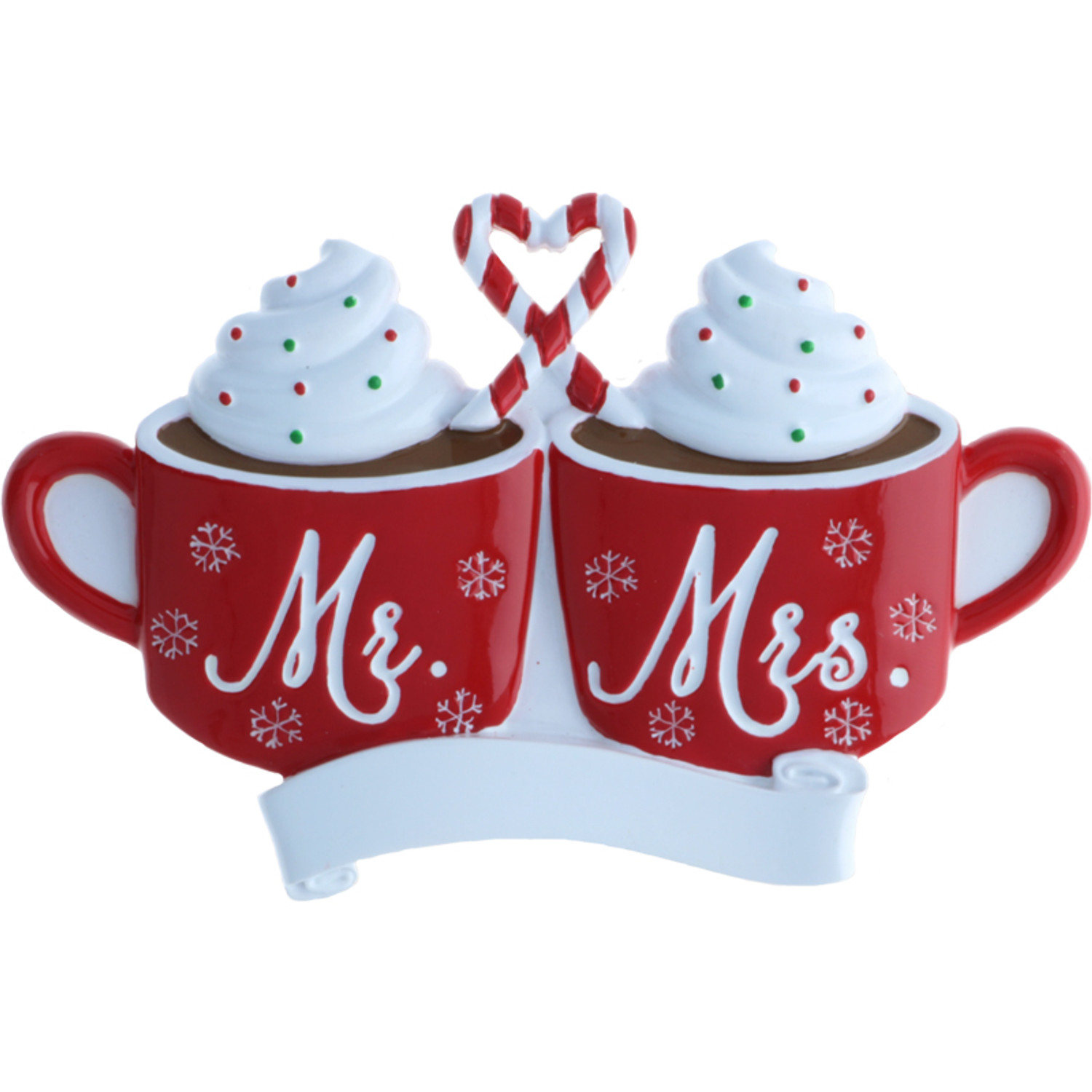 Hot Chocolate Cocoa Stand Personalized Christmas Ornament — Ornaments 365