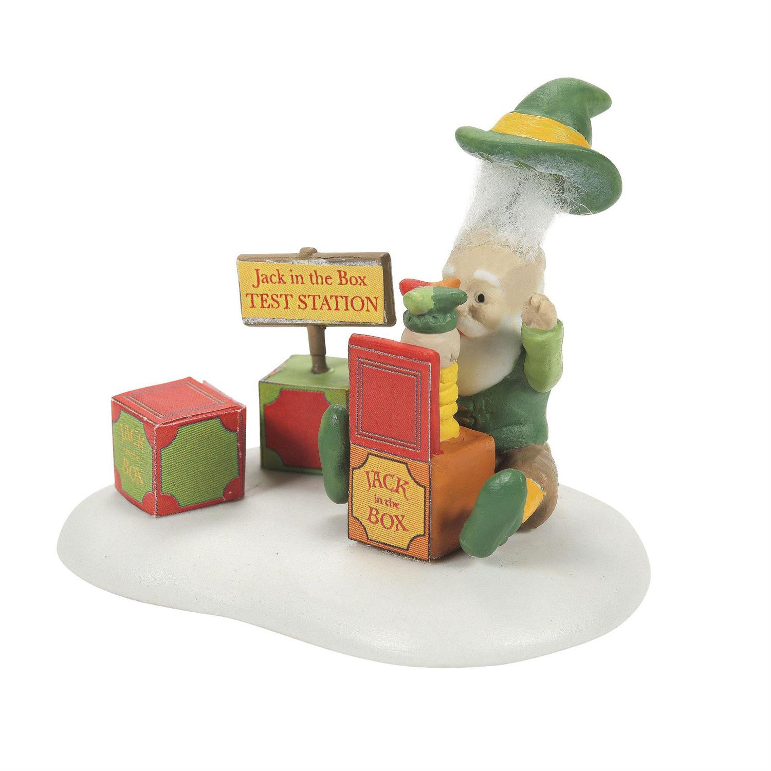North Pole Village Just in Time for Christmas Figurine, 1.57 Inch