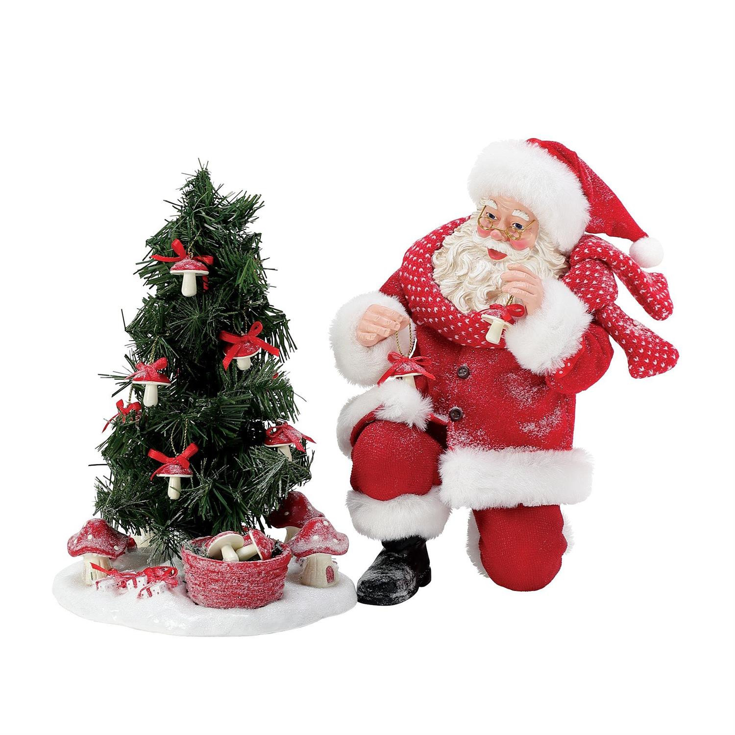 Department 56 Possible Dreams Santa Merry Morel Figure 6012244