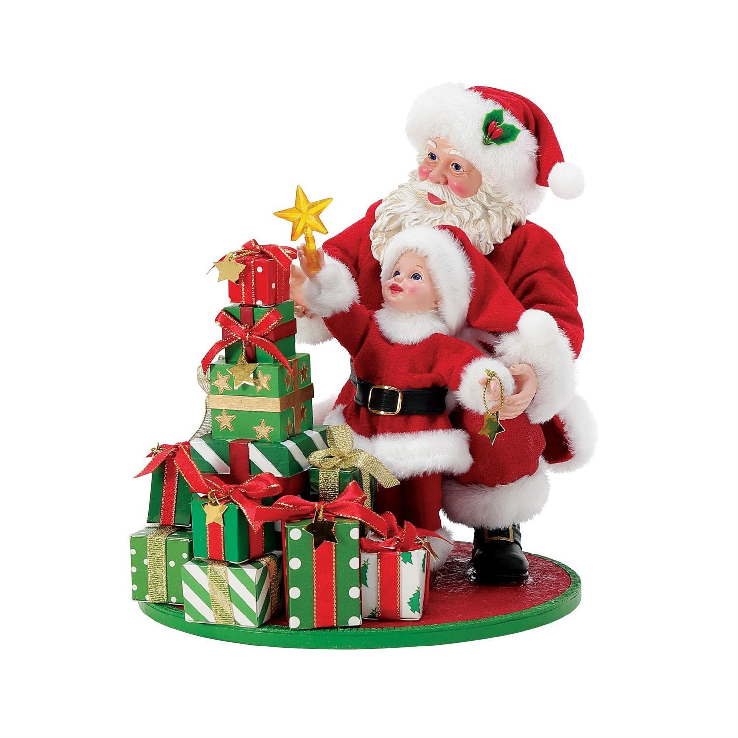 Department 56 Possible Dreams Santa Adding the Twinkle Figure 6012253