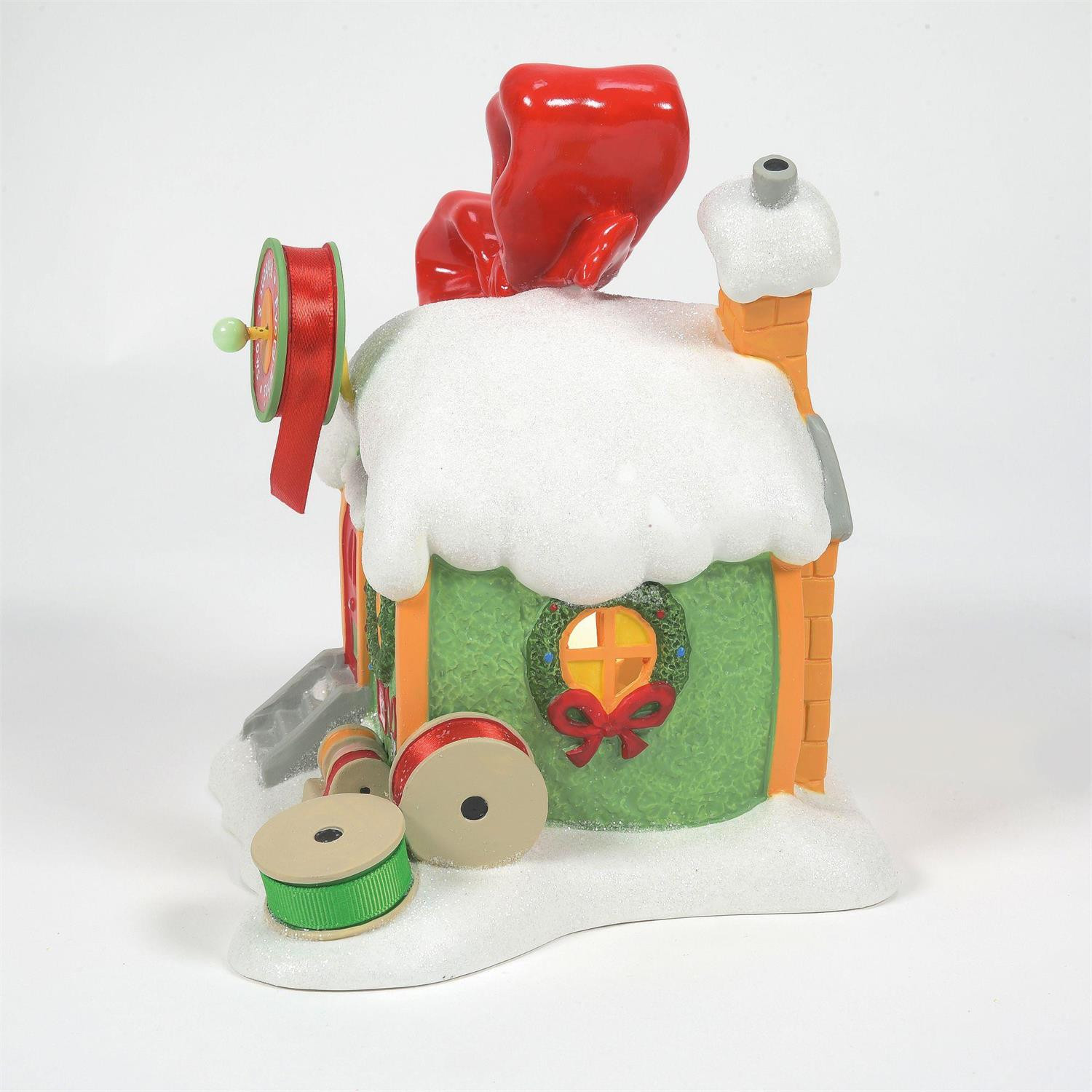 The Grinch Village Every Who's Ribbon & Bows Building - Thumbnail 3