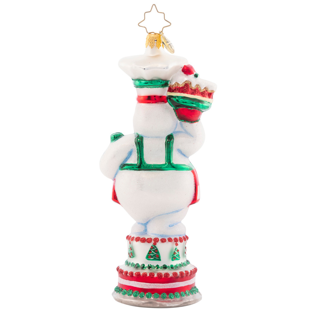 Christopher Radko Cutie Pie Baker Glass Christmas Ornament