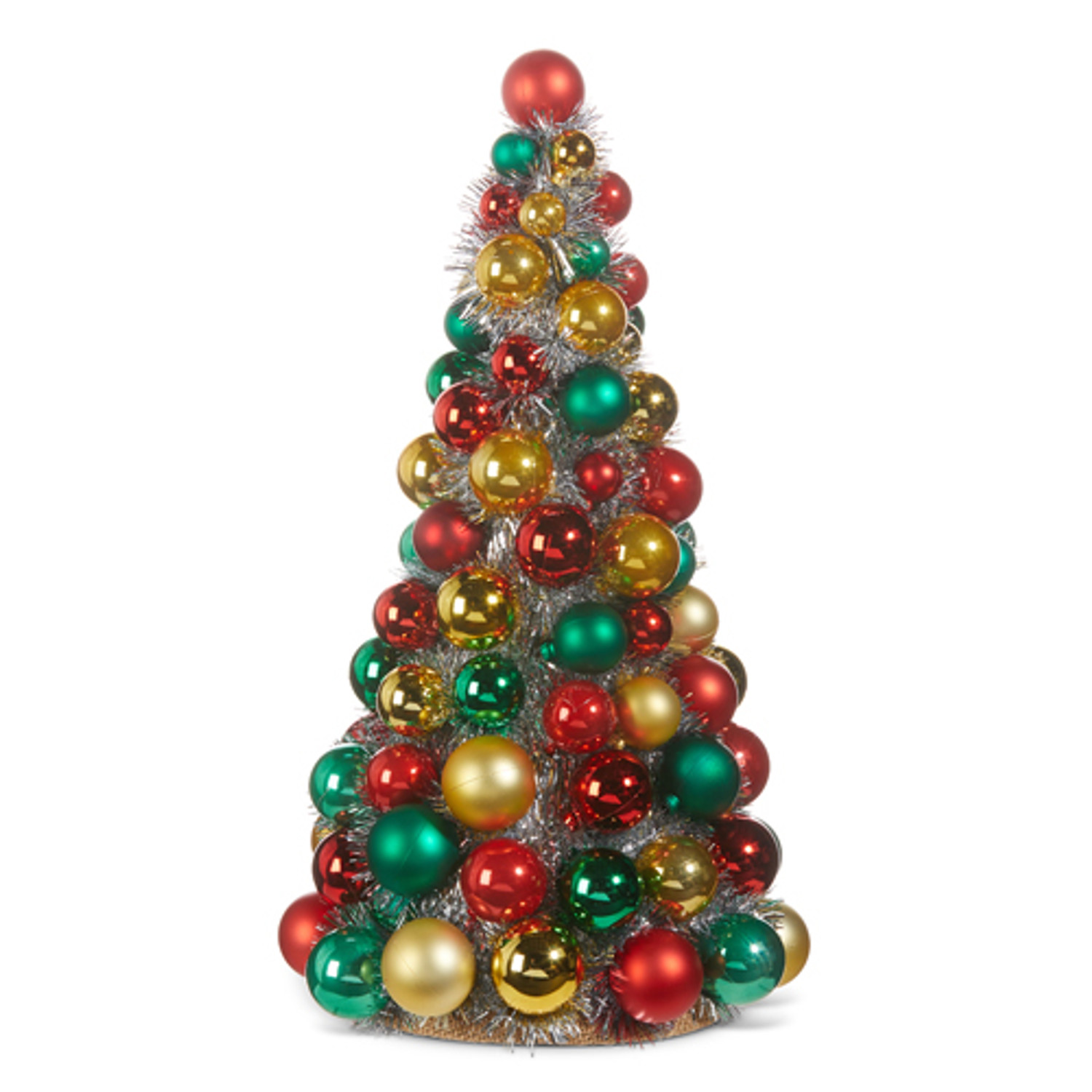 Christmas 2020 decorations, classical red, green and gold colors