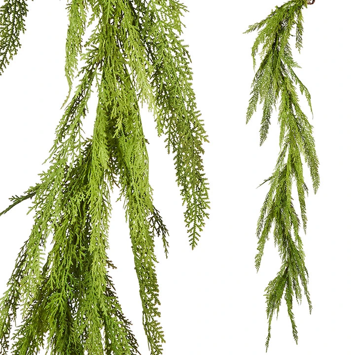 Raz 5.5' Real Feel Cedar Christmas Garland | Raz Imports | Raz ...