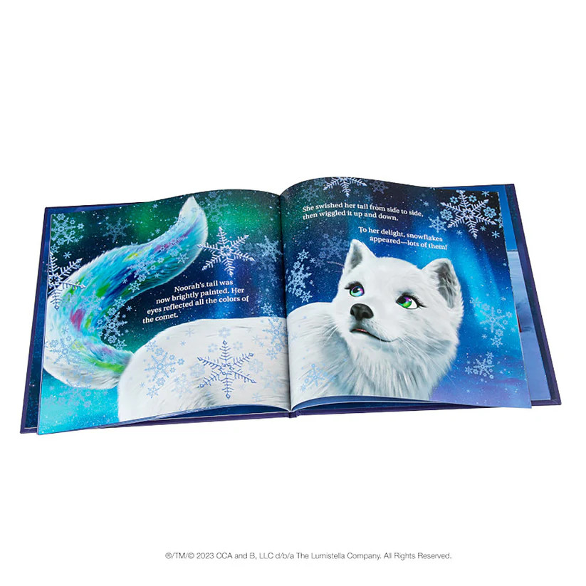 Elf On The Shelf Extraordinary Noorah the Artic Fox Book | Elf On