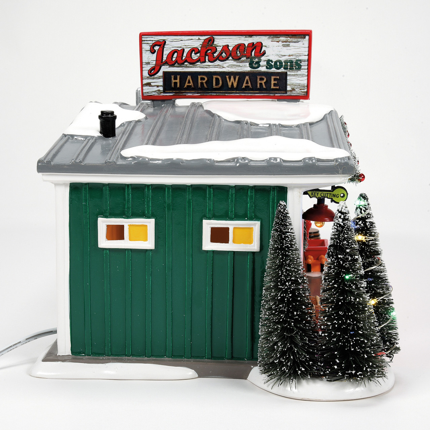 Department 56 First Edition Jackson & Son's Hardware, Department 56, Department  56 Snow Village, Christmas Village, Christmas Collectible