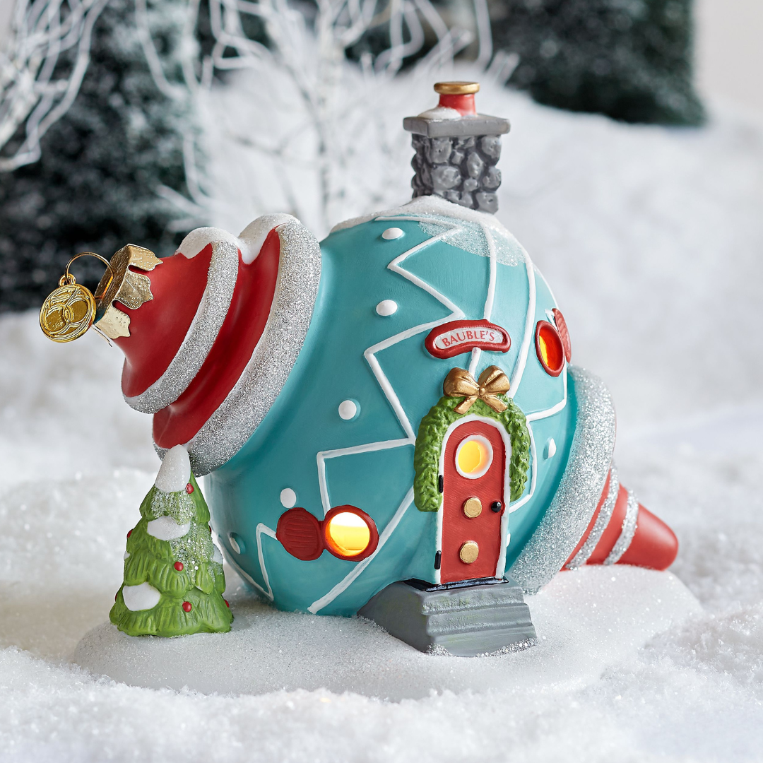 Department 56ノース ポール ビレッジ ボーブルのオーナメント ハウス