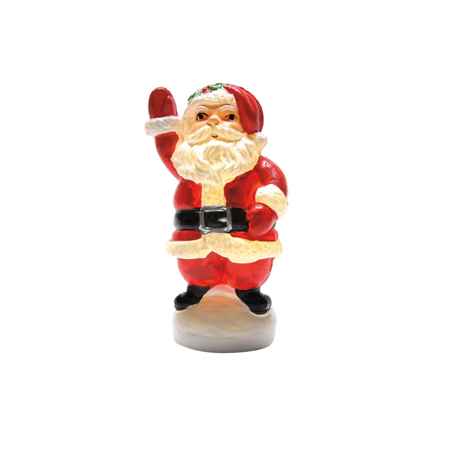Department 56 Christmas Village Accessory Blow Mold Santa