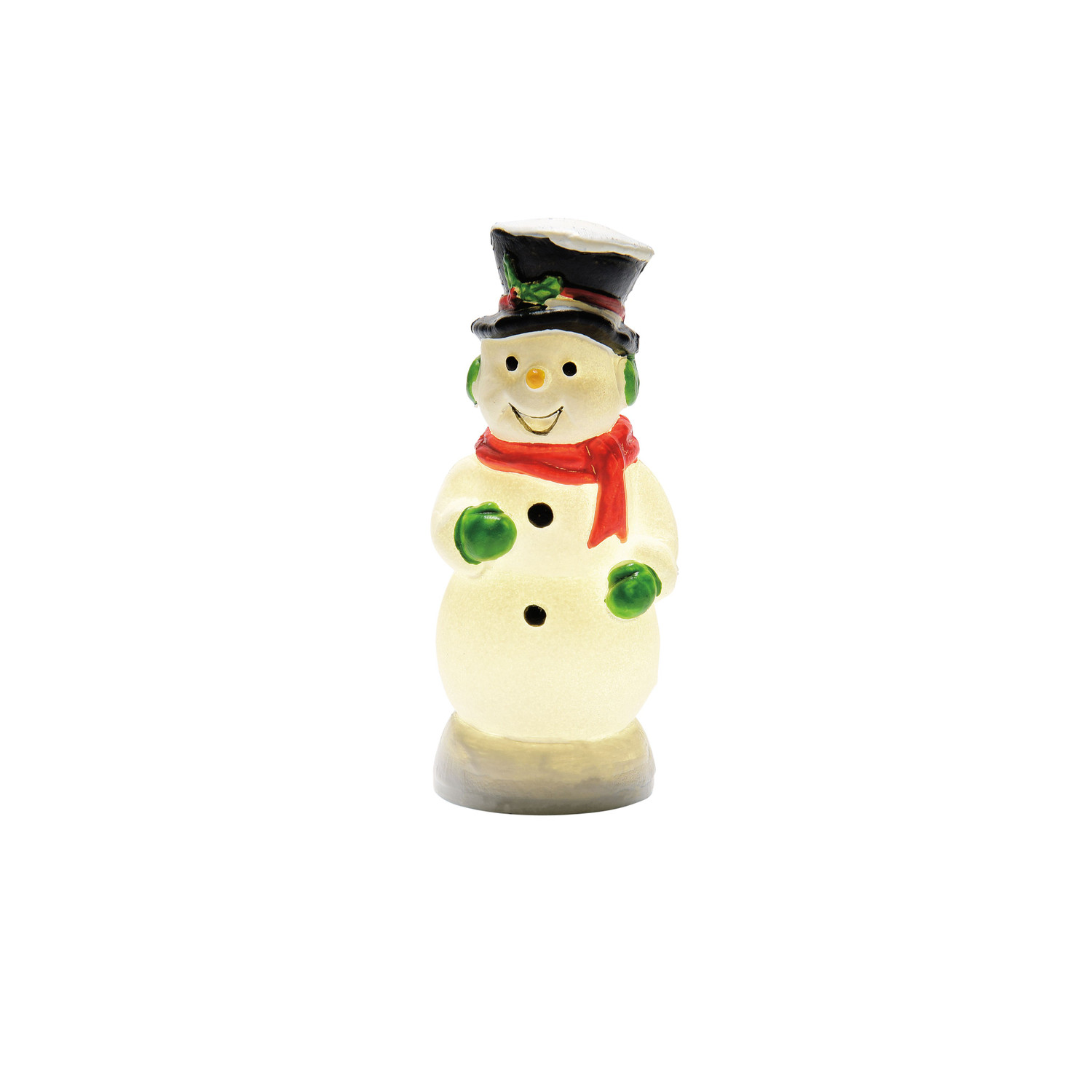 Department 56 Christmas Village Accessory Blow Mold Snowman