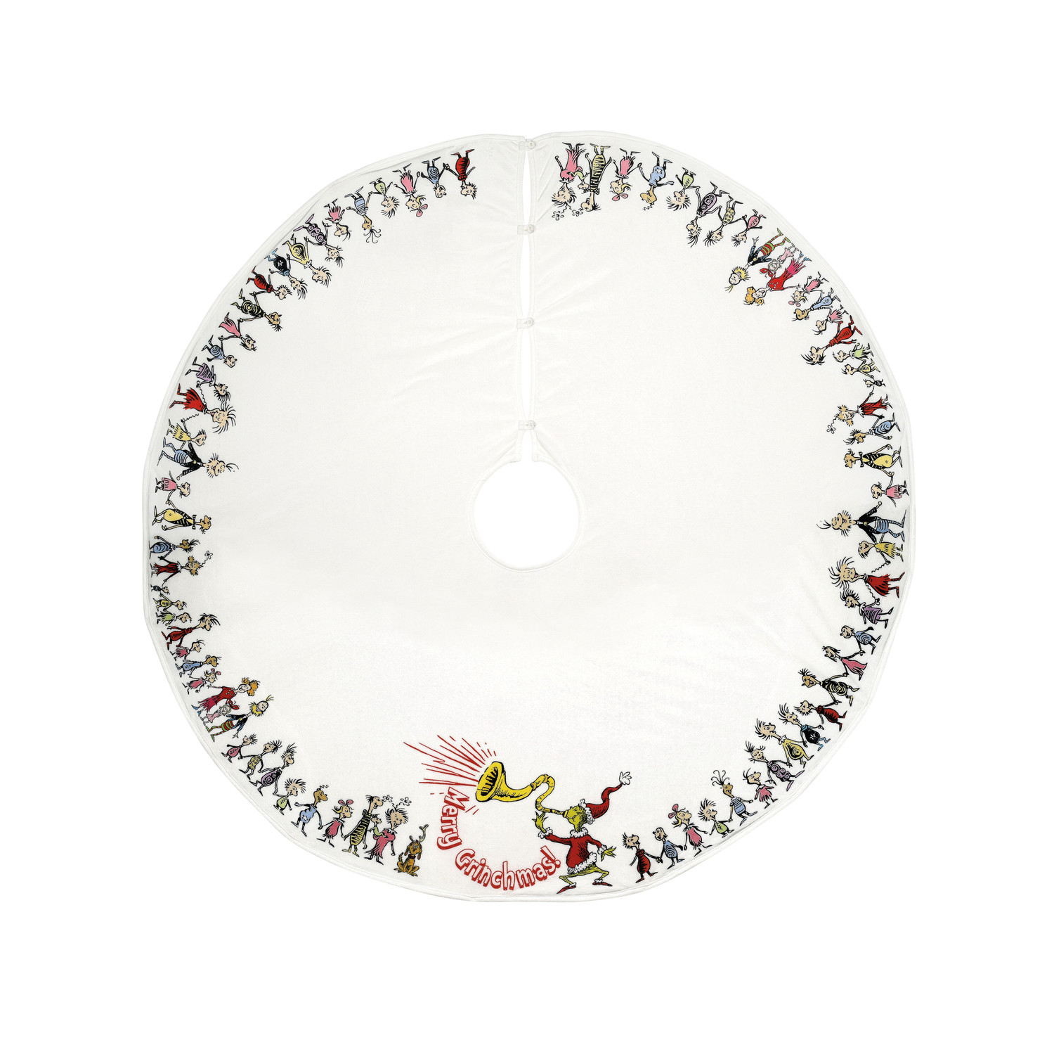 Department 56 Merry Grinchmas Christmas Tree Skirt