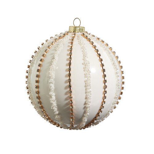 RAZ Imports Rhinestone and Ball Ornament - Thumbnail 2