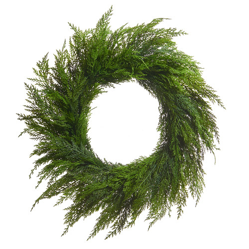 Raz Imports Cedar Christmas Wreath