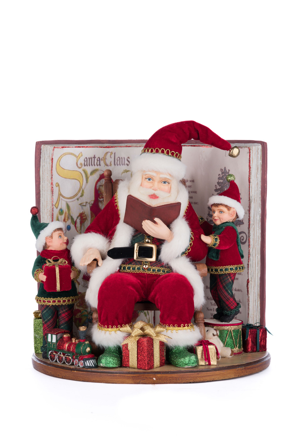 Katherine's Collection 11" Magic Of Christmas Tabletop Book Christmas ...