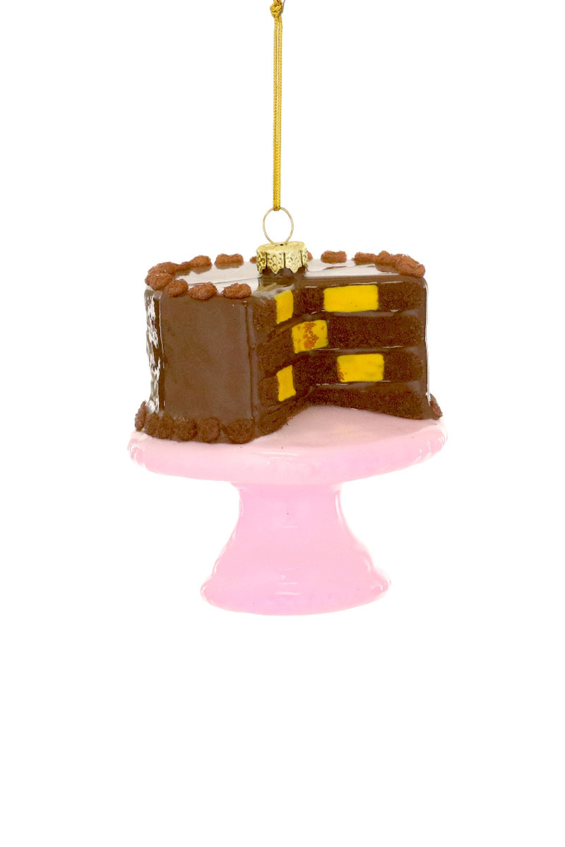 Cody Foster Checkered Cake Ornament