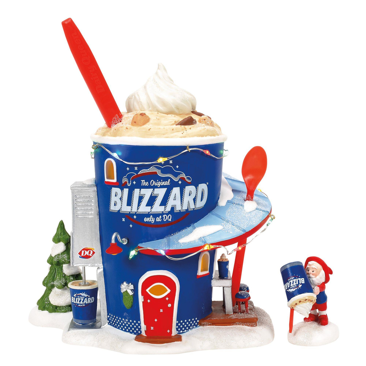 Department 56 North Pole Village Forecasting a Blizzard Dairy
