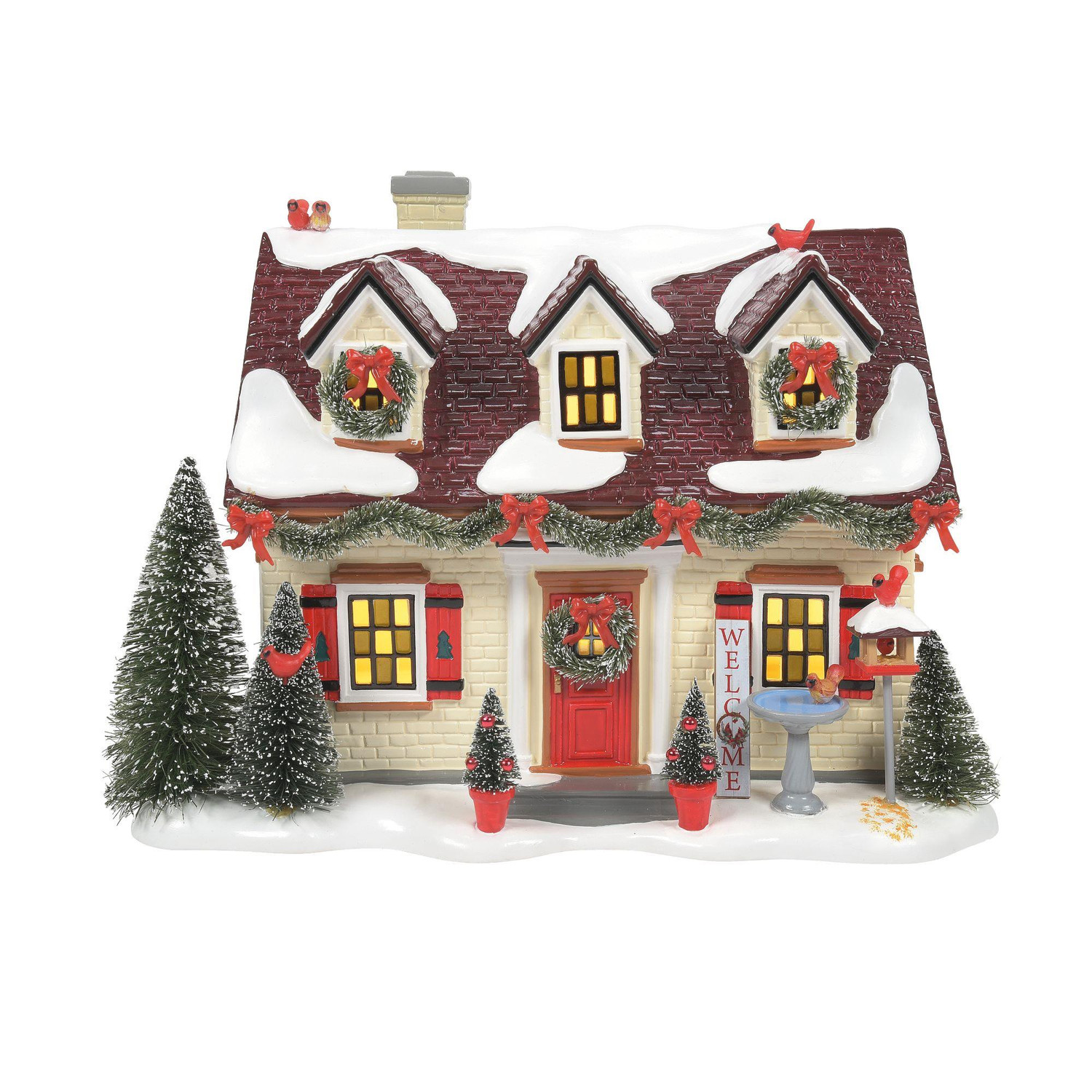 Department 56 Snow Village The Cardinal House Department 56