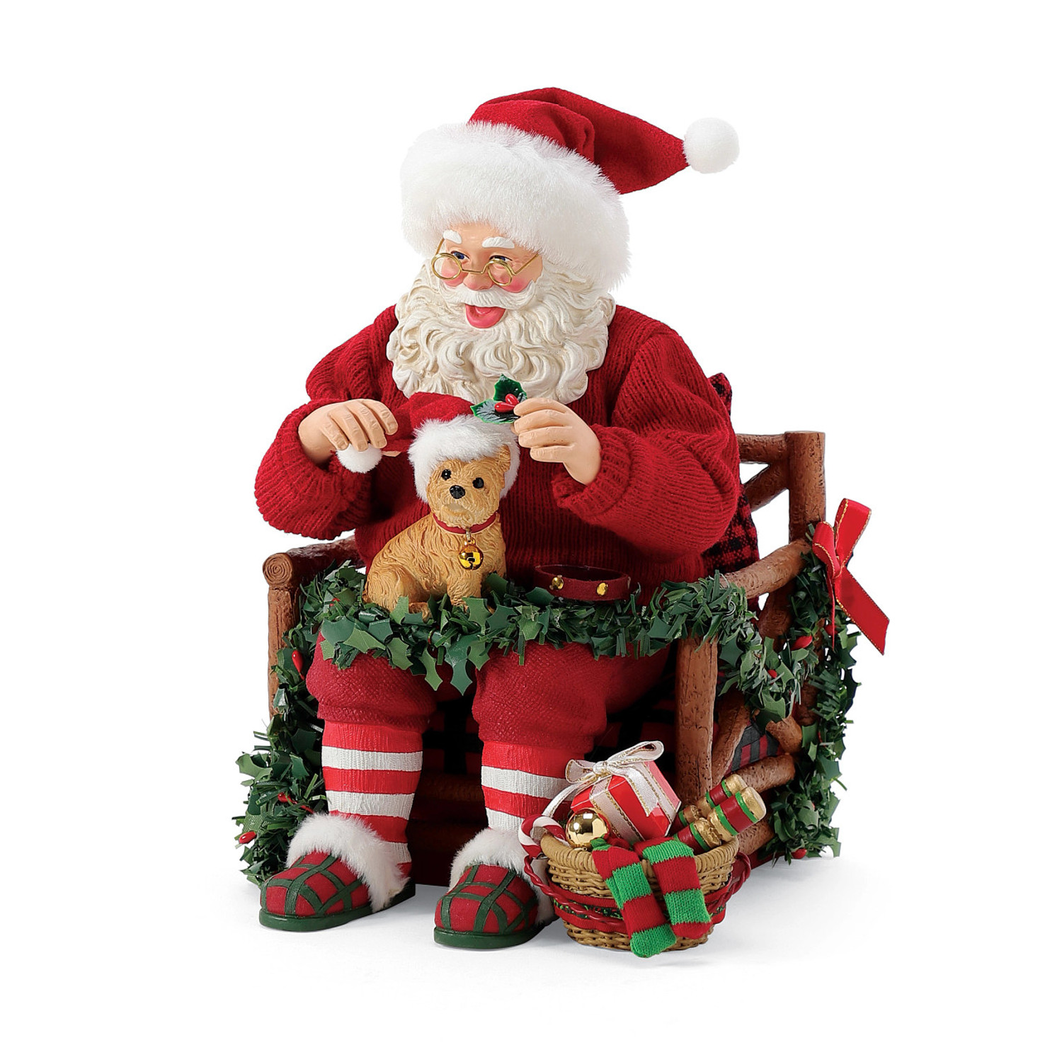 Department 56 Possible Dreams Santa Yappy Holidays Figure