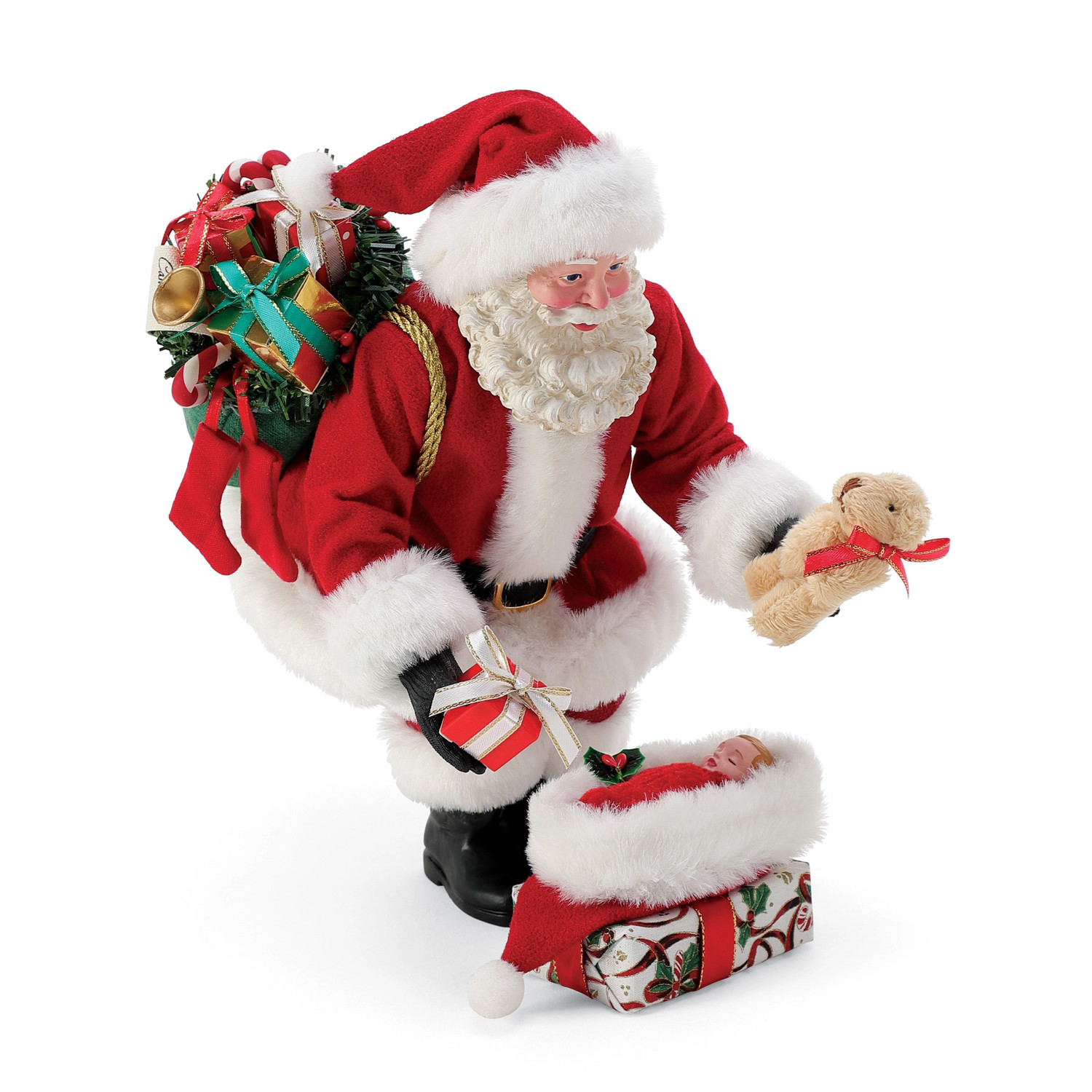 Department 56 Possible Dreams Santa First Christmas Figure