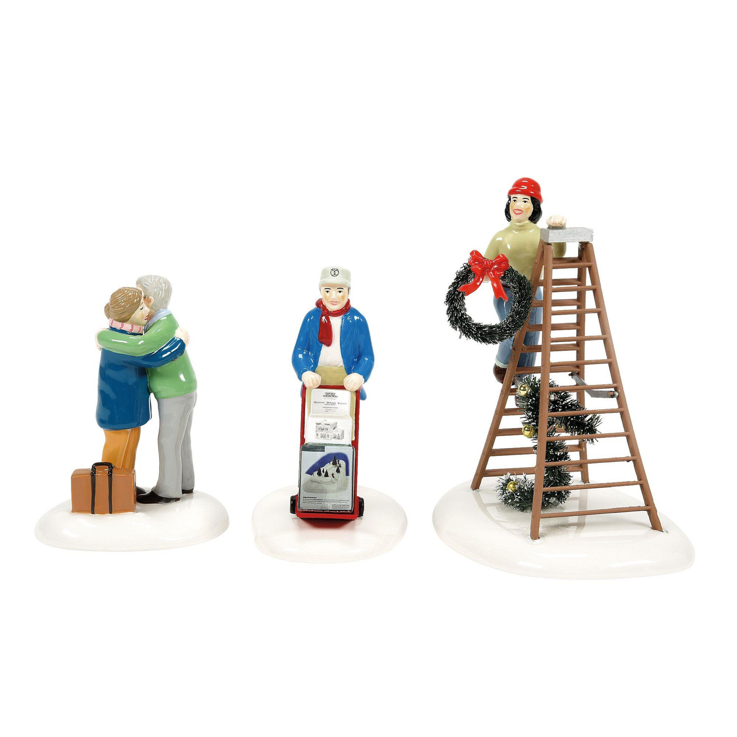 Department 56 Zug- Und Parade-Adapter – Schwarze Skulptur, 2,25 Zoll – Für Schneedorf & Halloween-Dekoration