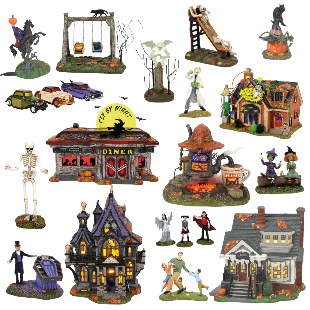 Department 56 Accessorio Animato Per Villaggio Halloween – Creature Notturne, 11 Cm, Con Adattatore - 2