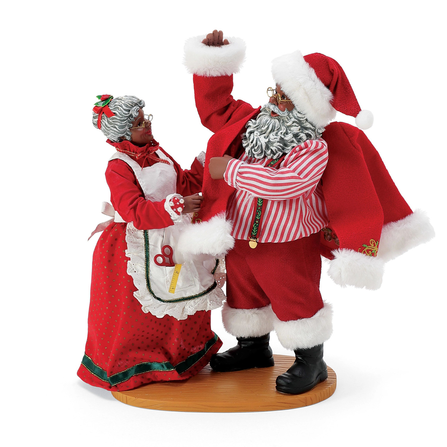 Department 56 Possible Dreams African American Santa 2025 Set