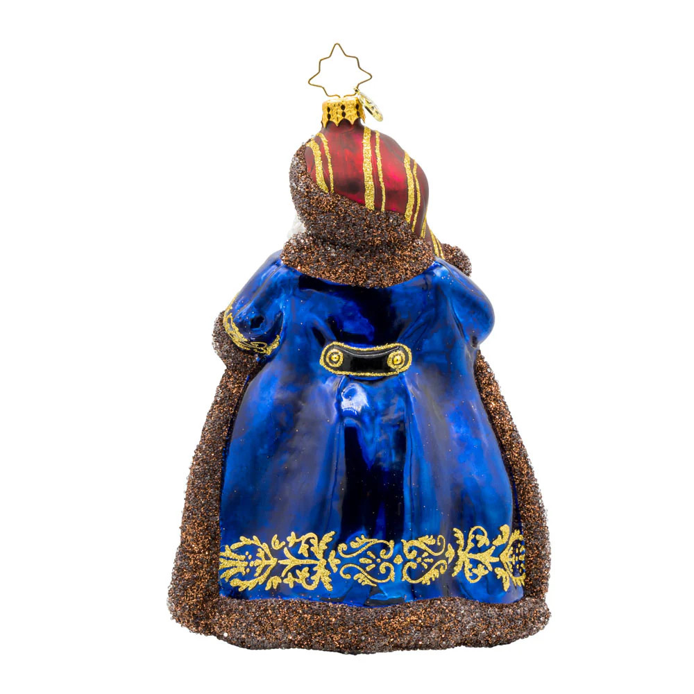 Christopher Radko Keymaster Klaus Glass Christmas Ornament