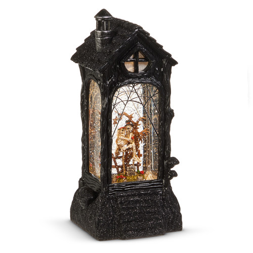 Raz Imports Skeleton Bride and Groom Water Globe