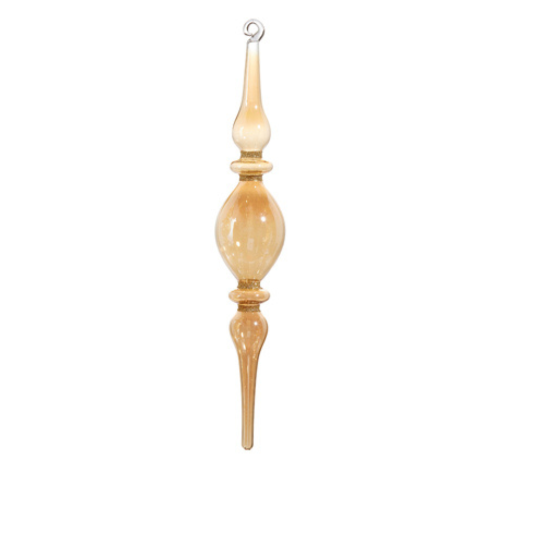 Raz Imports Finial Glass Ornament - Thumbnail 3