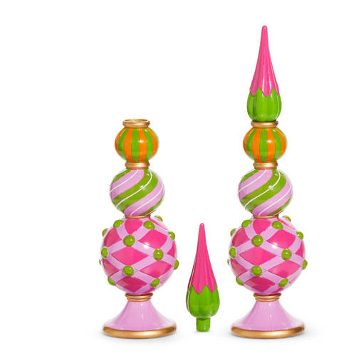 Raz Imports Finial Candle Holder