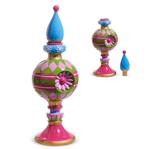 Raz Imports Finial Candle Holder - Thumbnail 3