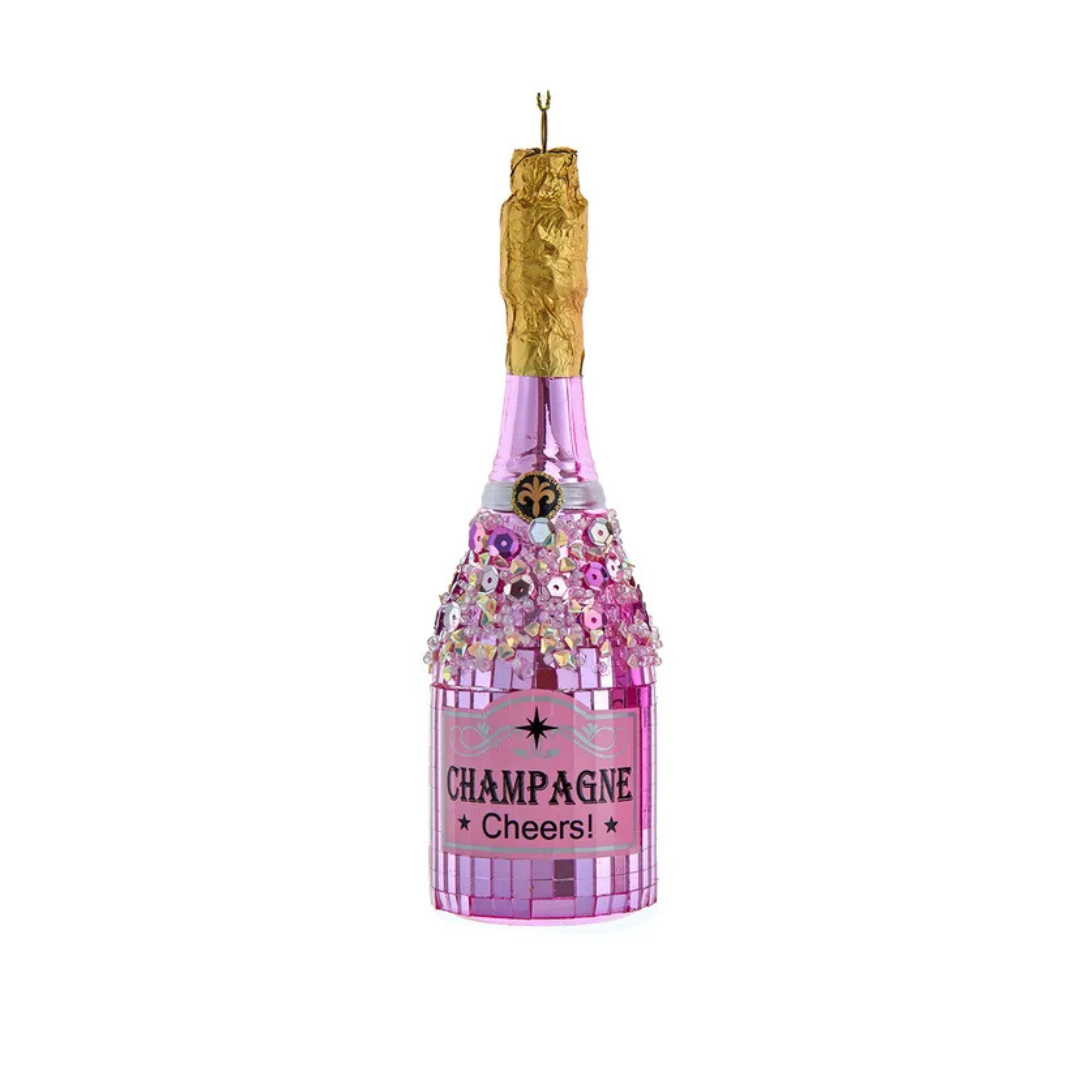 Kurt Adler Champagne Bottle Ornament - Thumbnail 3